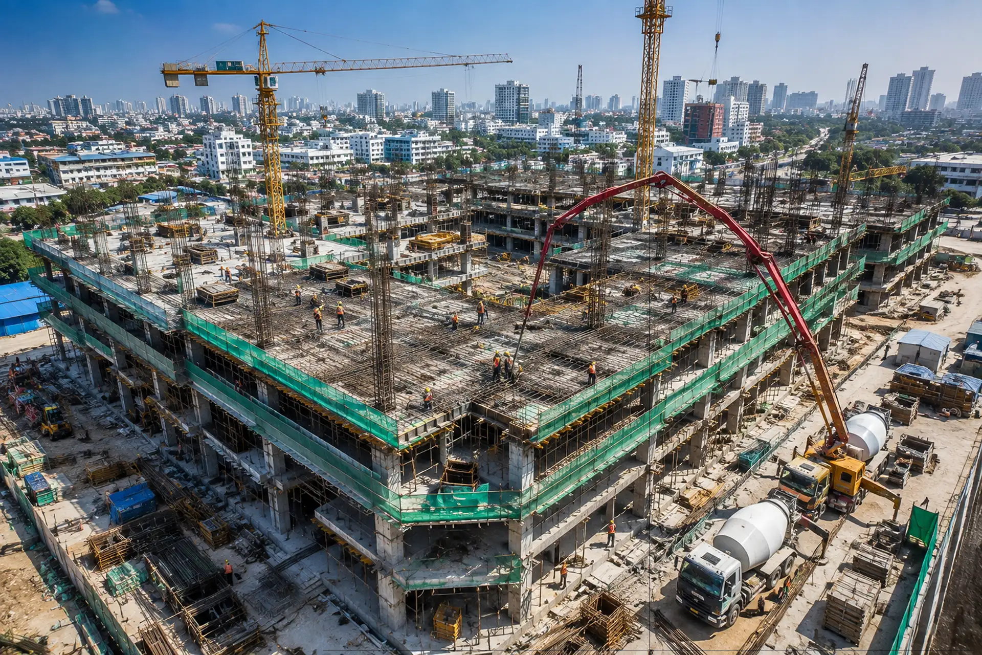 Infrastructure works reinforcement